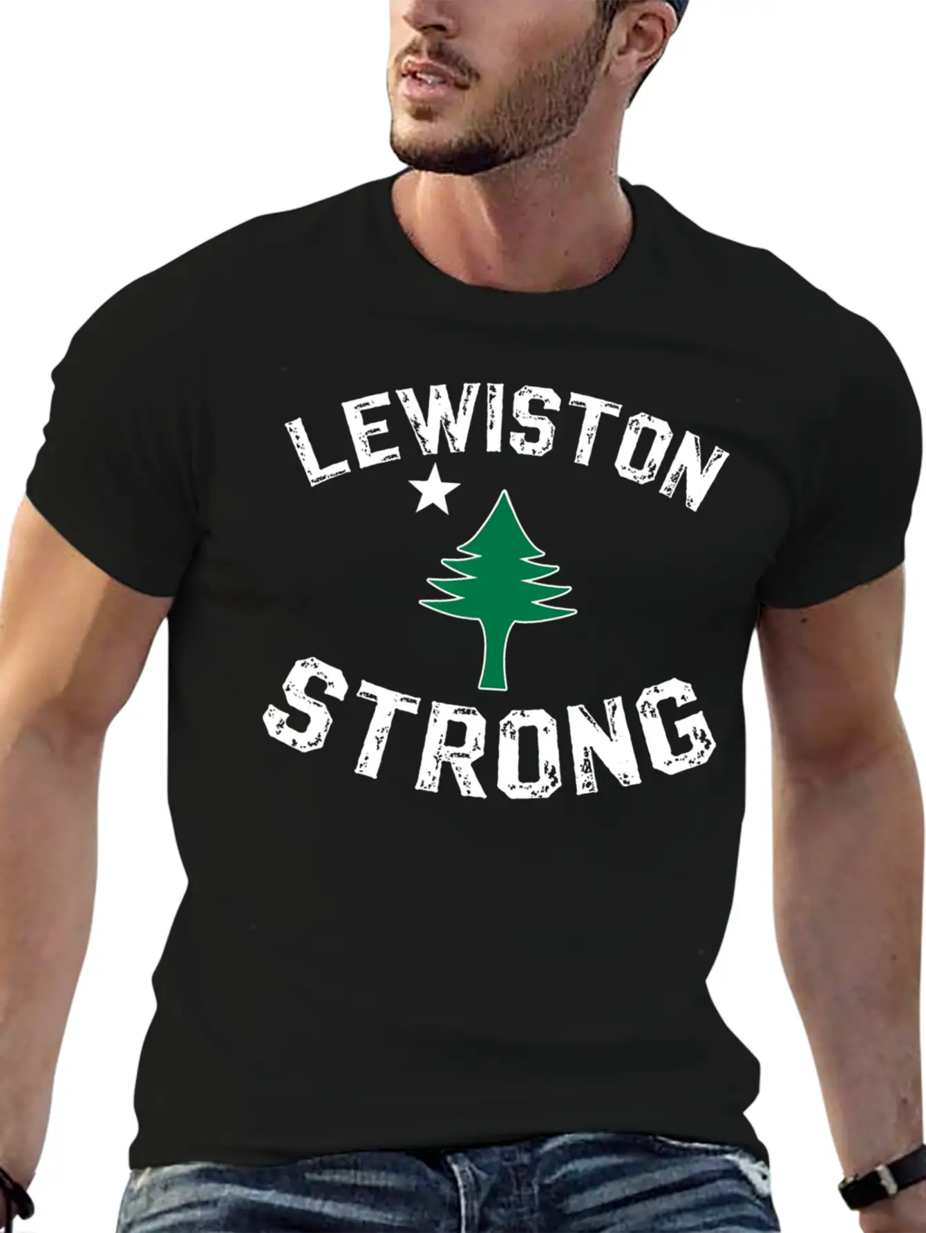Lewiston Strong Stylish Everyday T-Shirt – Unisex Basic Cotton Tee