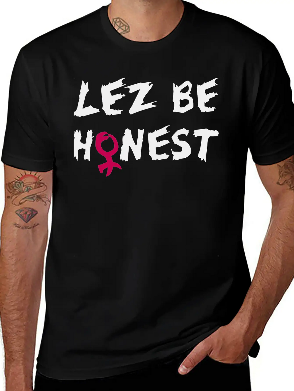 Lez Be Honest Unisex Casual T-Shirt – Clean Design For Daily Comfort