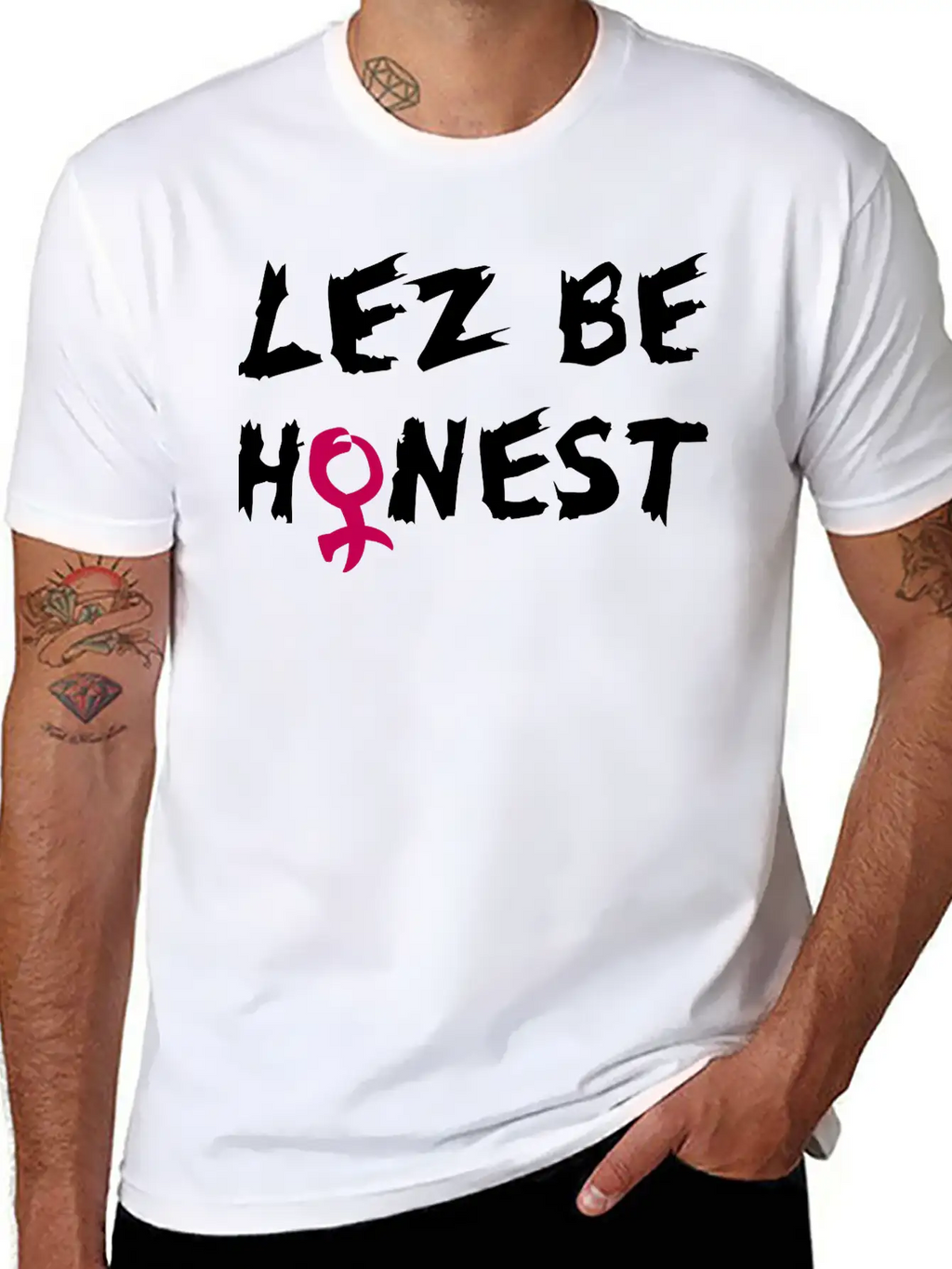 Lez Be Honest Unisex Casual T-Shirt – Clean Design For Daily Comfort