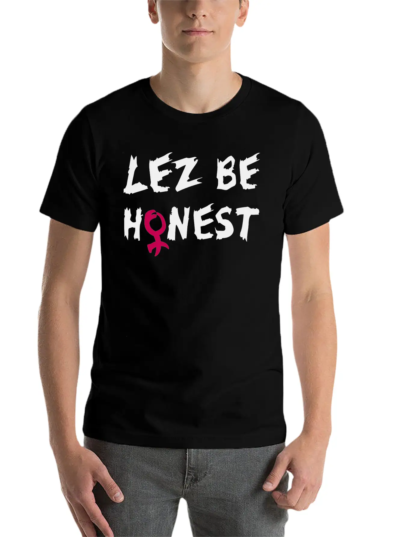 Lez Be Honest Unisex Casual T-Shirt – Clean Design For Daily Comfort