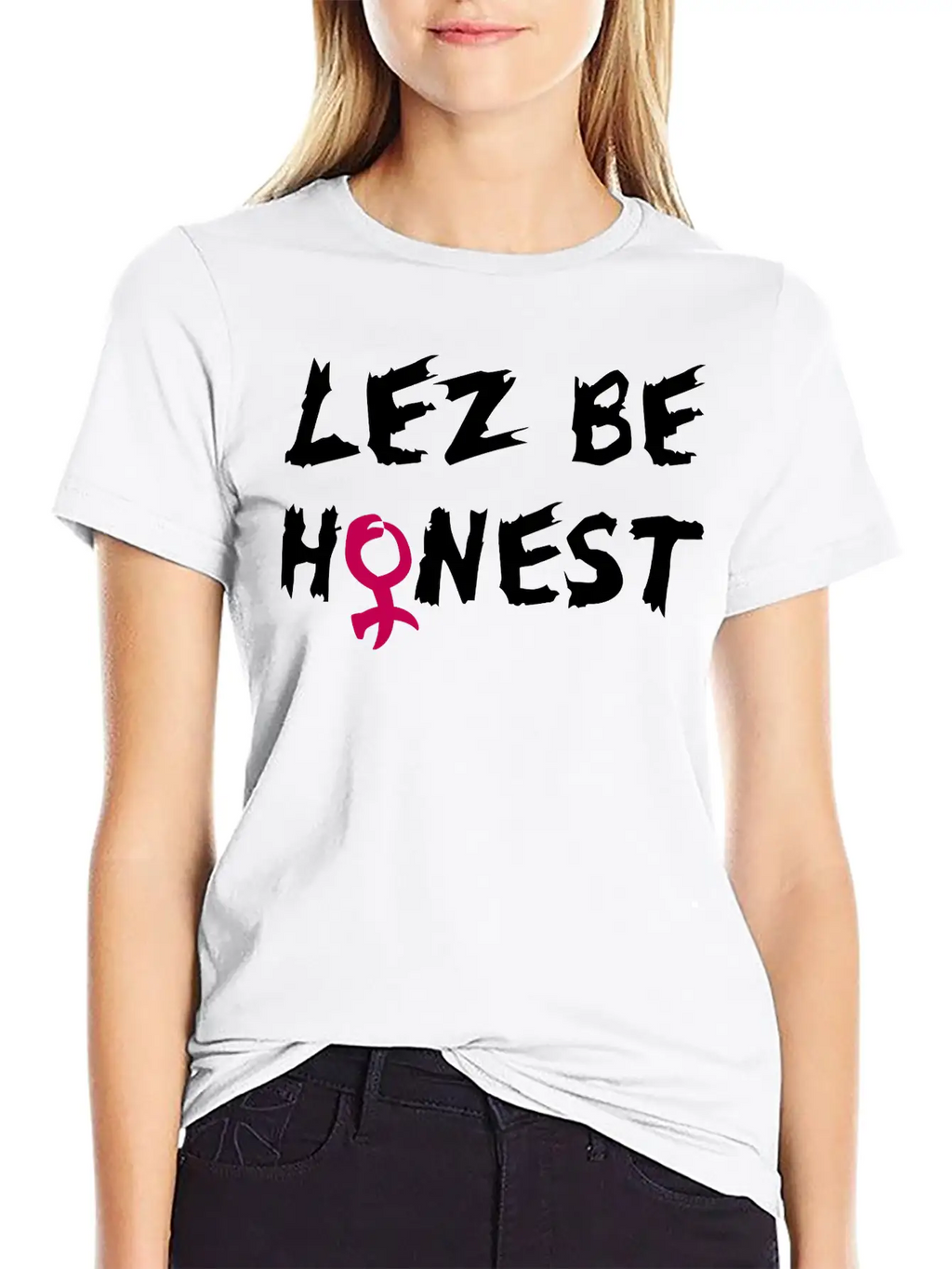 Lez Be Honest Unisex Casual T-Shirt – Clean Design For Daily Comfort