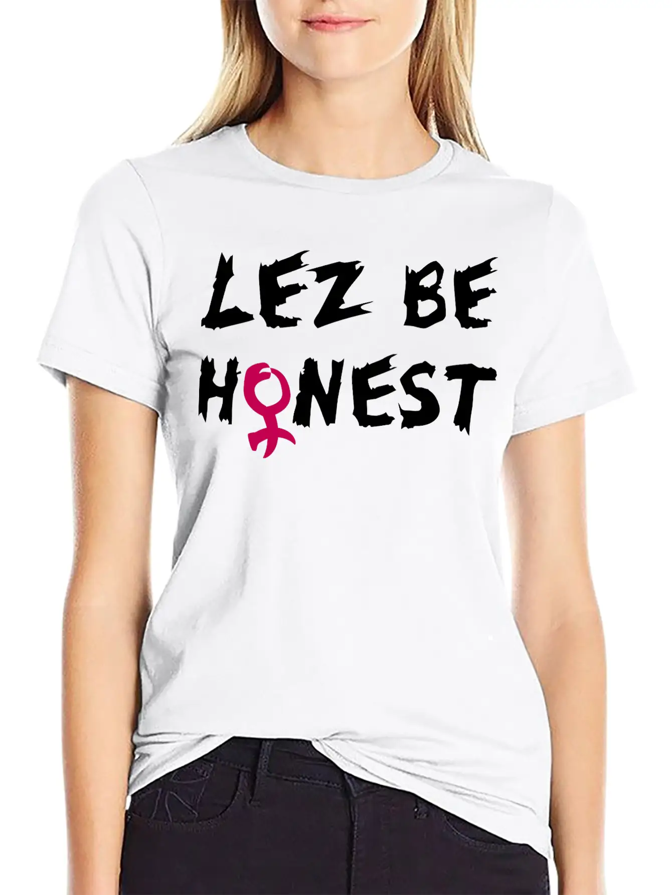 Lez Be Honest Unisex Casual T-Shirt – Clean Design For Daily Comfort