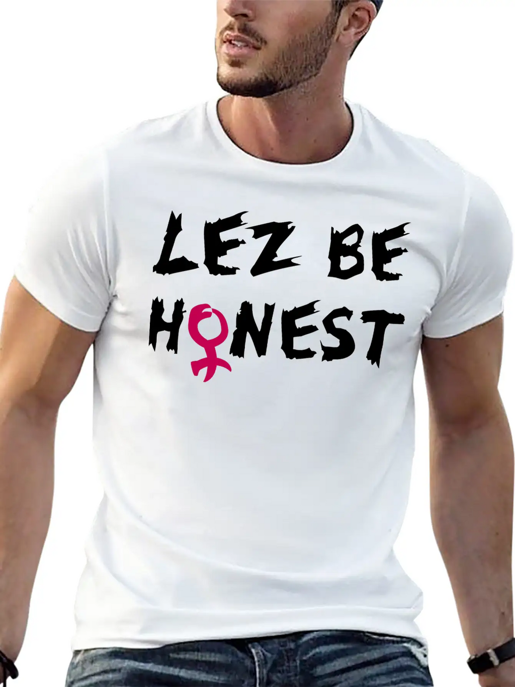 Lez Be Honest Unisex Casual T-Shirt – Clean Design For Daily Comfort