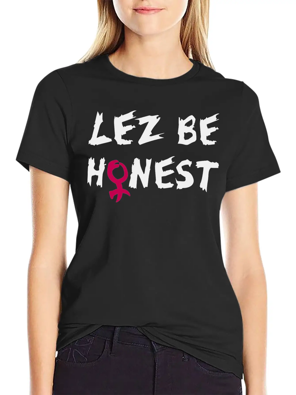 Lez Be Honest Unisex Casual T-Shirt – Clean Design For Daily Comfort