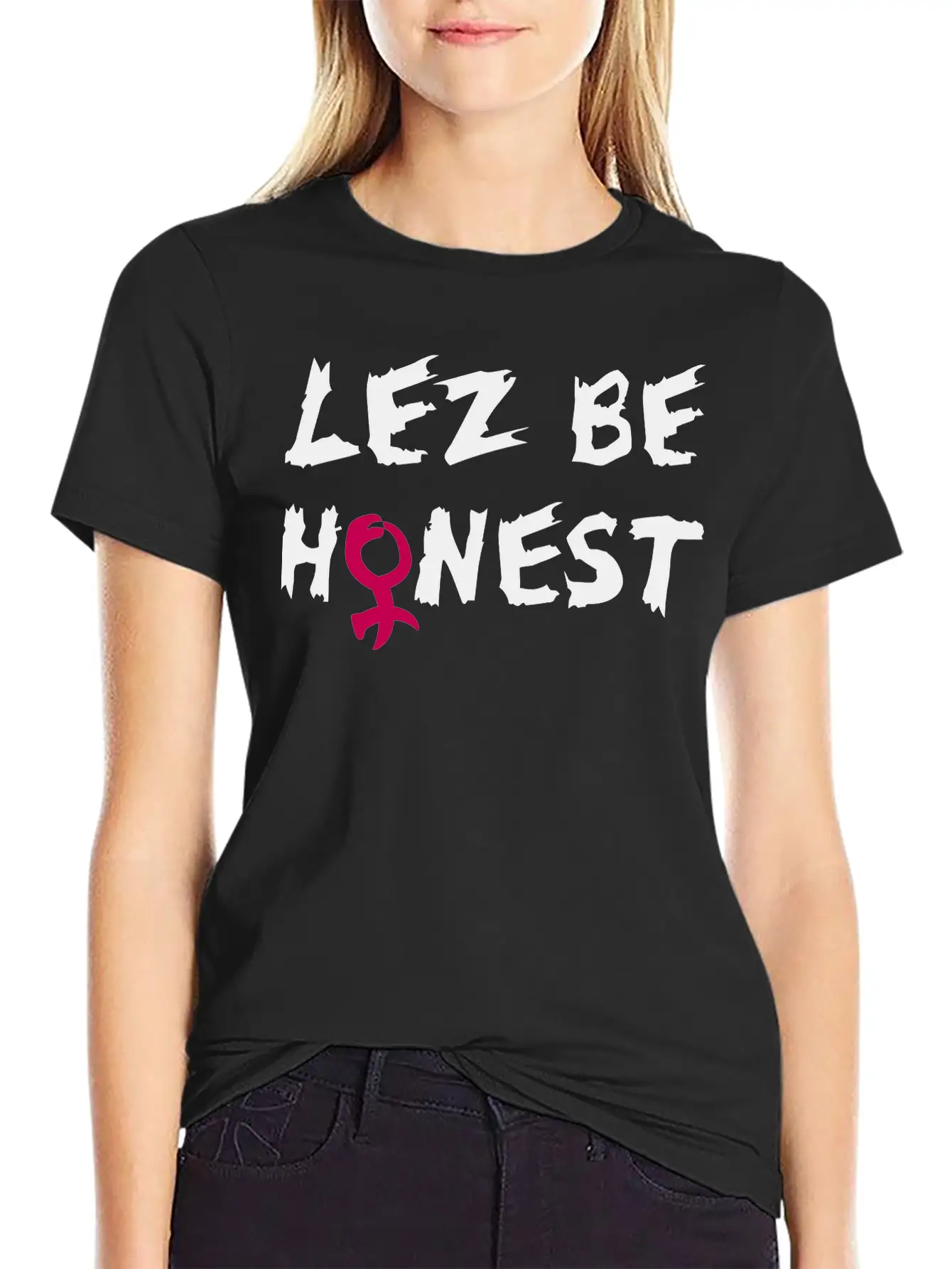 Lez Be Honest Unisex Casual T-Shirt – Clean Design For Daily Comfort