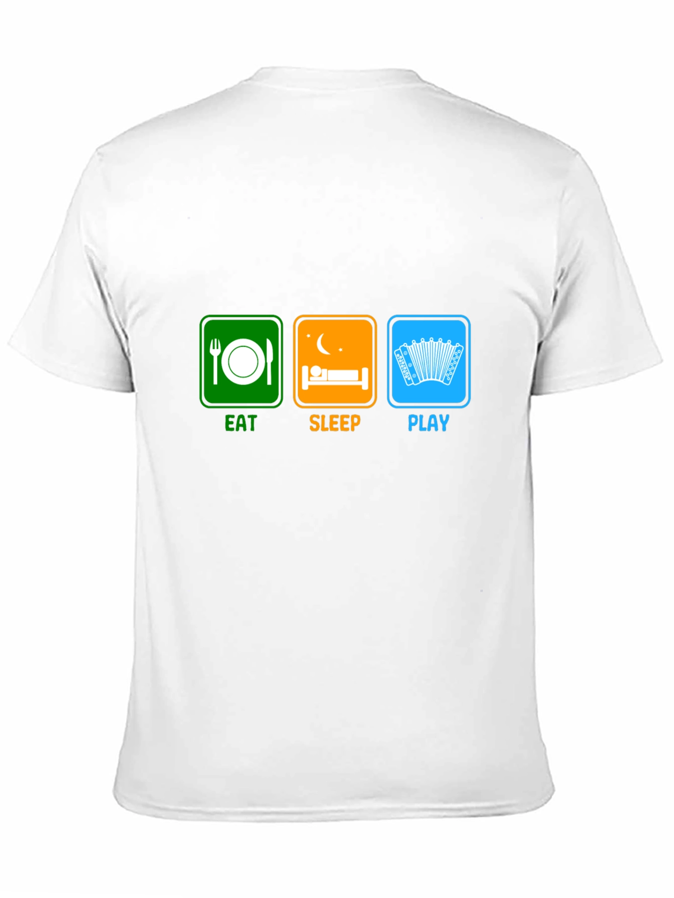 Eat Sleep Play Accordion T-Shirt - Musician Gift