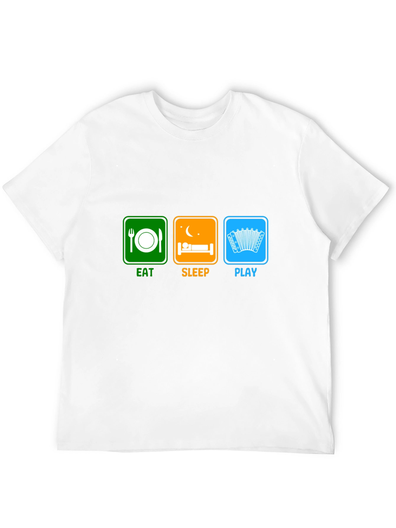 Eat Sleep Play Accordion T-Shirt - Musician Gift
