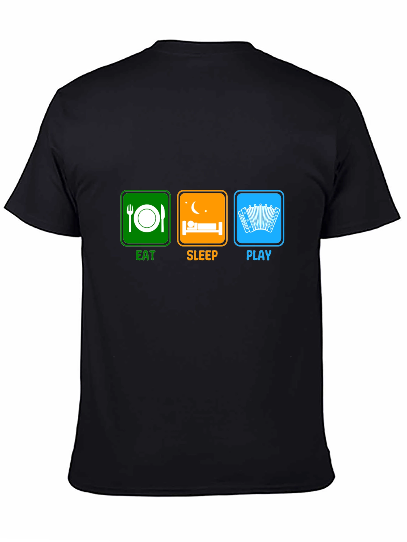 Eat Sleep Play Accordion T-Shirt - Musician Gift