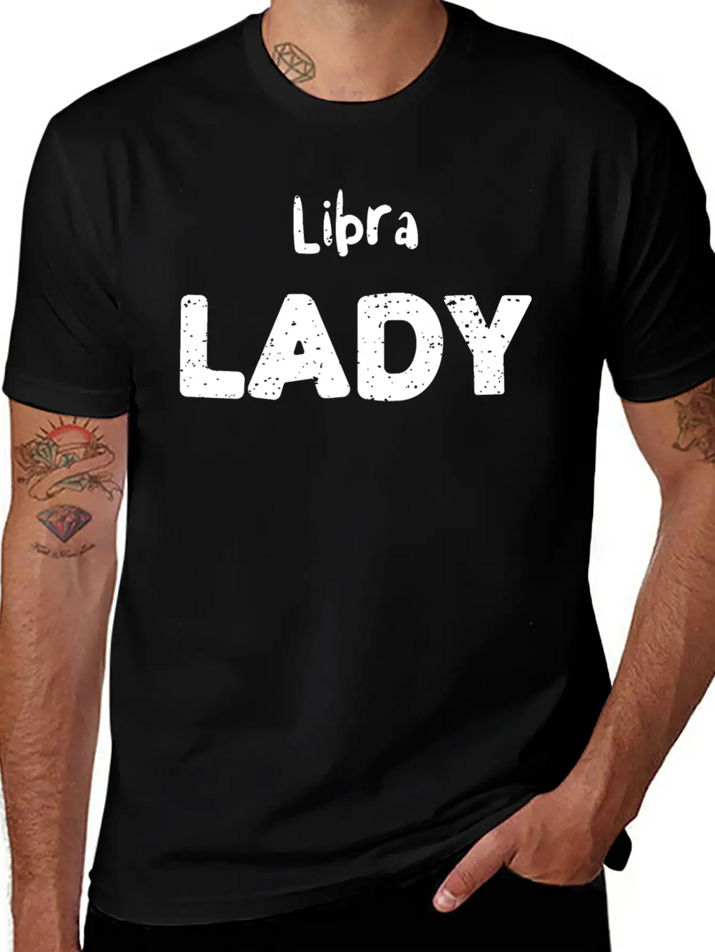 Libra Lady - Astrology Unisex Casual T-Shirt – Clean Design For Daily Comfort
