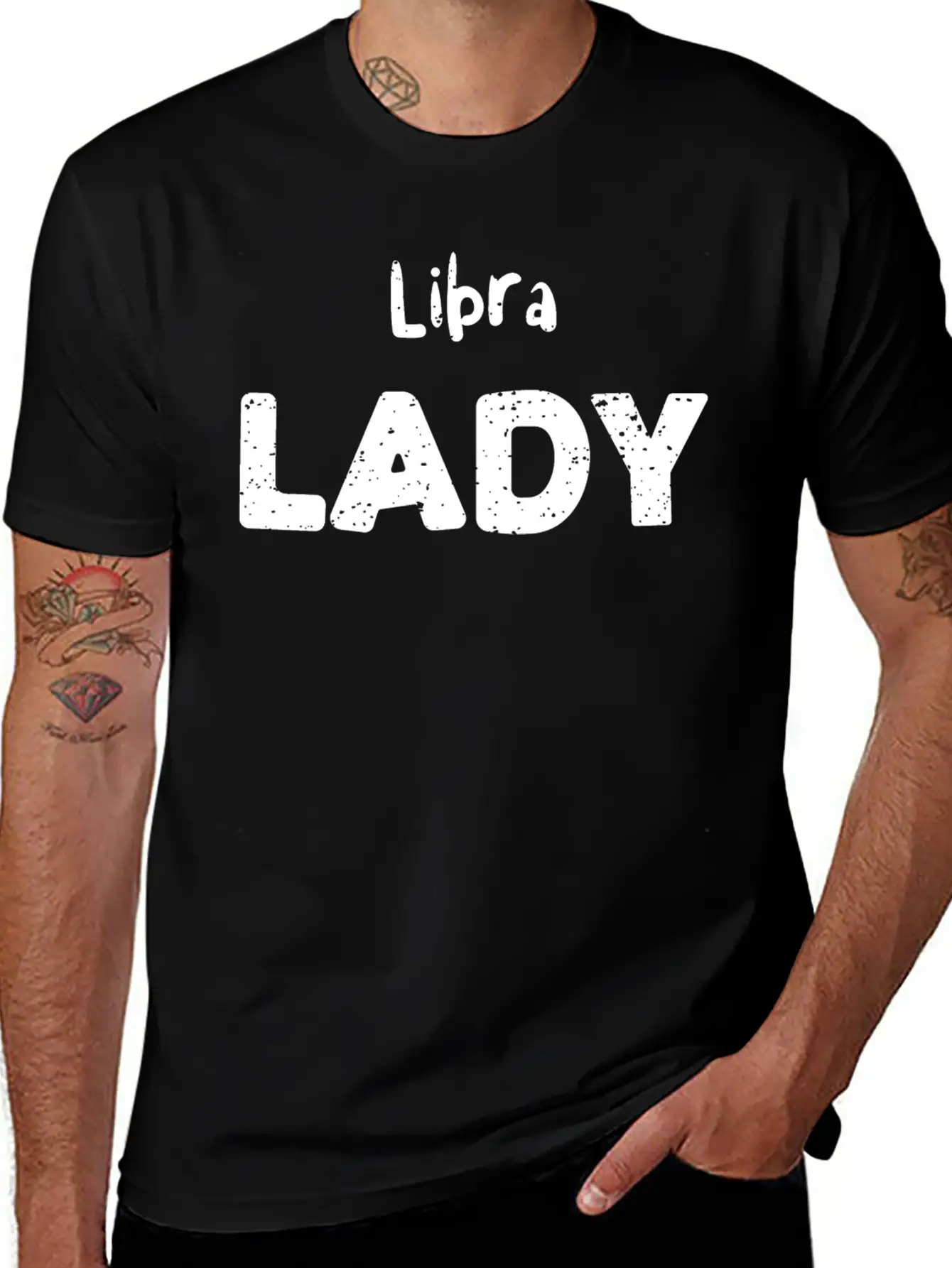 Libra Lady - Astrology Unisex Casual T-Shirt – Clean Design For Daily Comfort