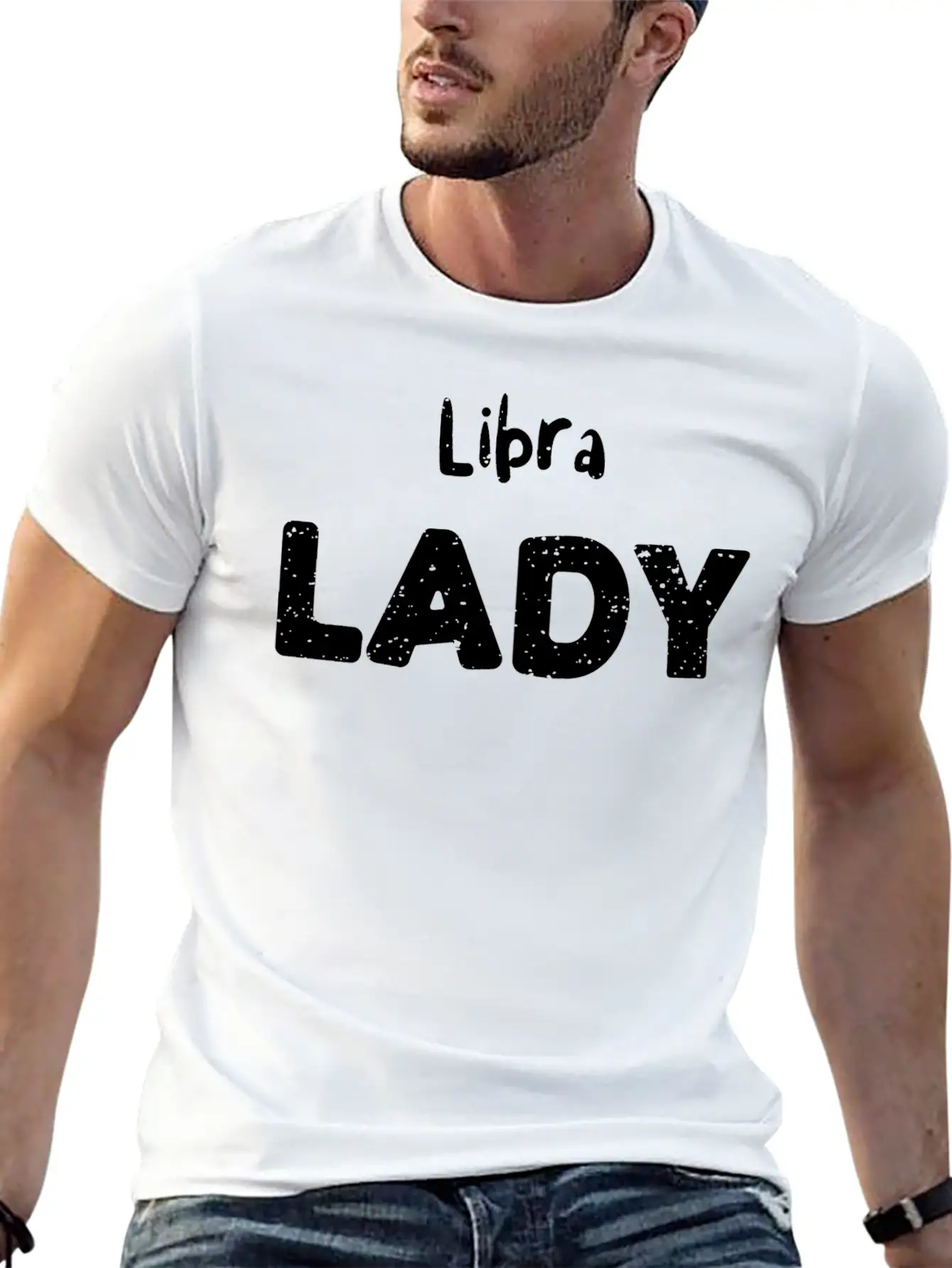 Libra Lady - Astrology Unisex Casual T-Shirt – Clean Design For Daily Comfort