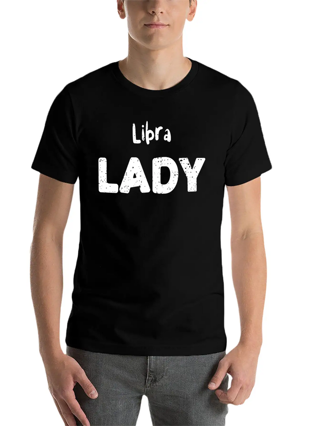 Libra Lady - Astrology Unisex Casual T-Shirt – Clean Design For Daily Comfort