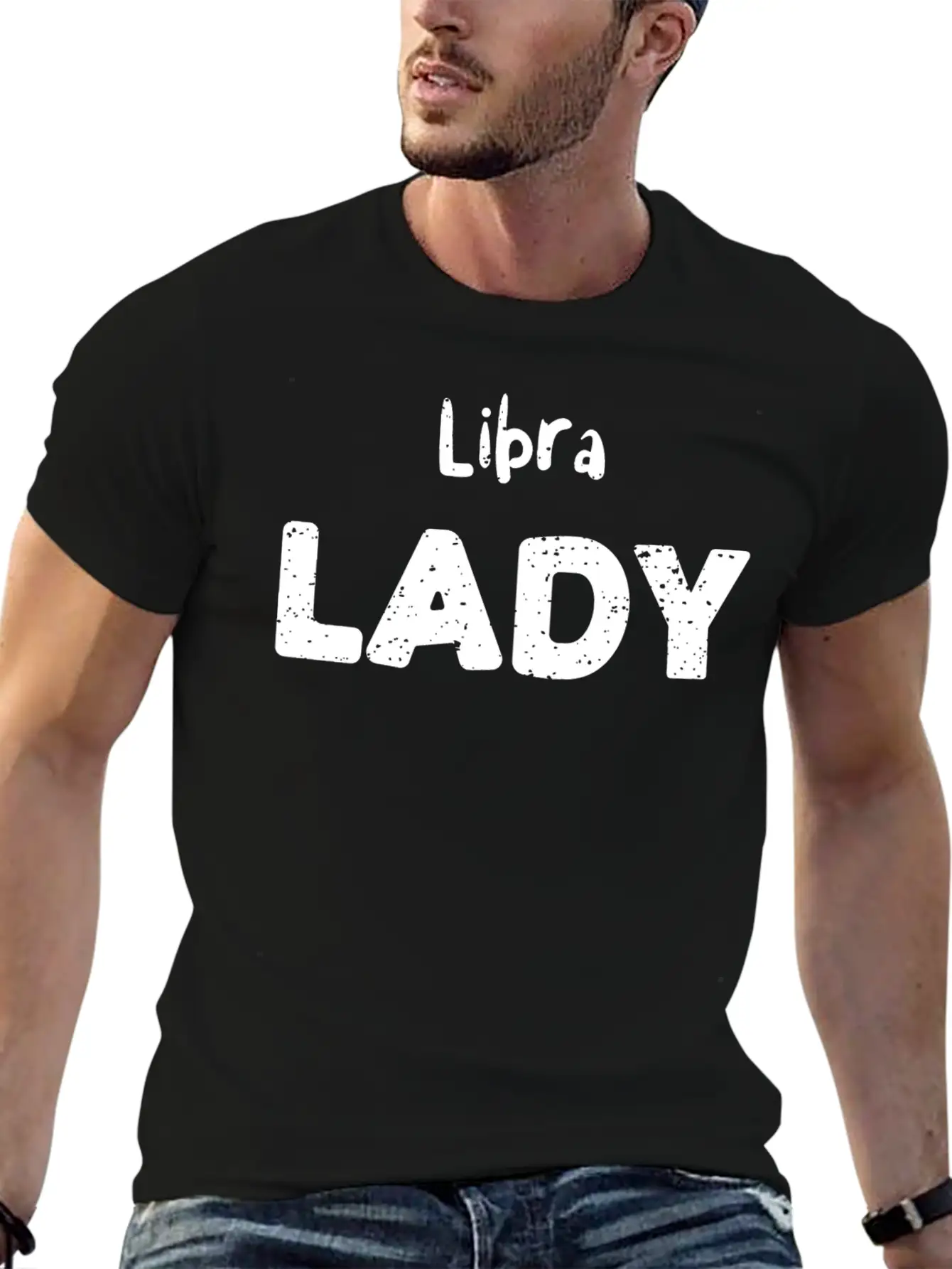 Libra Lady - Astrology Unisex Casual T-Shirt – Clean Design For Daily Comfort