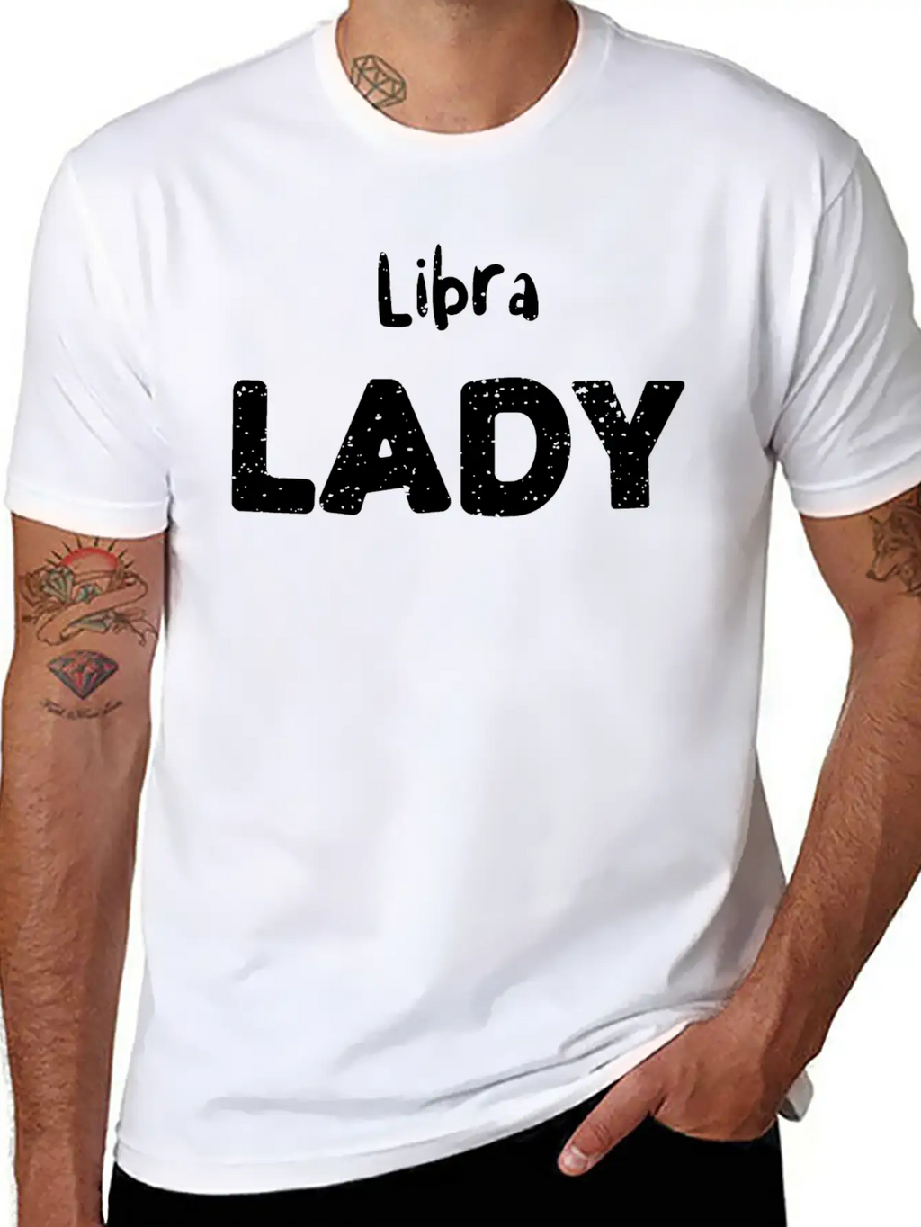 Libra Lady - Astrology Unisex Casual T-Shirt – Clean Design For Daily Comfort