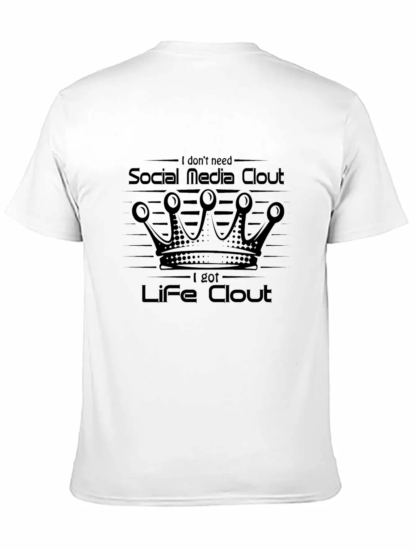 Life Clout Stylish Everyday T-Shirt – Unisex Basic Cotton Tee