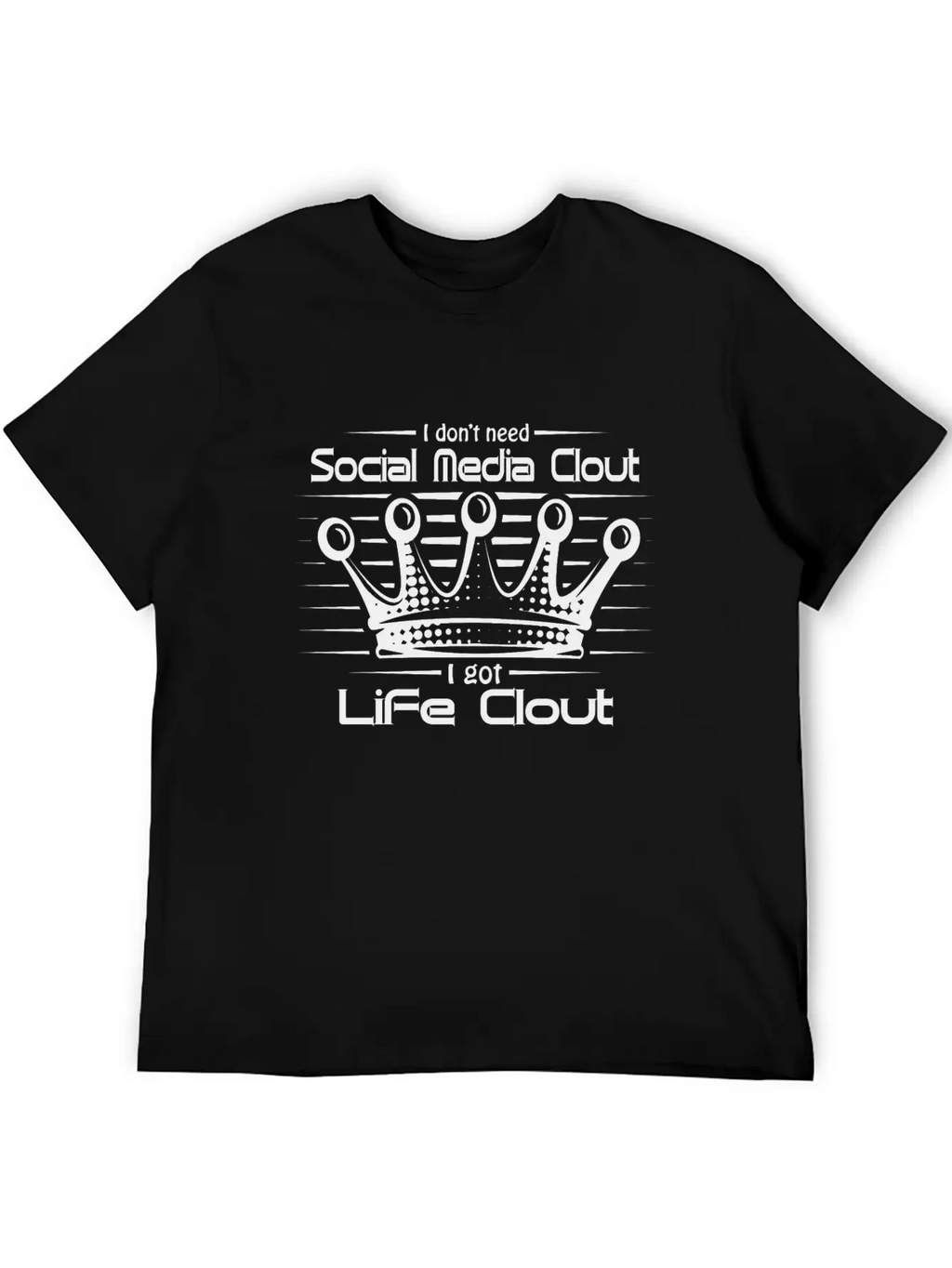 Life Clout Stylish Everyday T-Shirt – Unisex Basic Cotton Tee