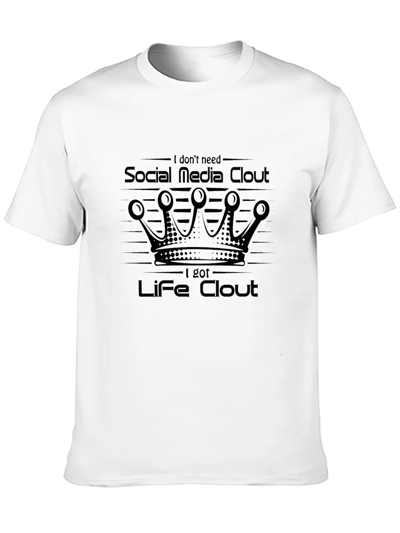 Life Clout Stylish Everyday T-Shirt – Unisex Basic Cotton Tee