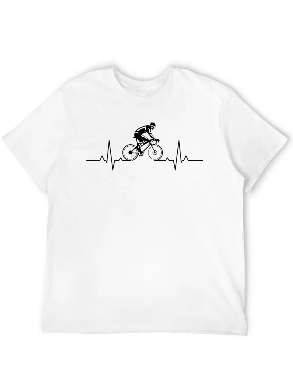Life For Cycling Breathable Soft Cotton T-Shirt – Timeless Casual Look