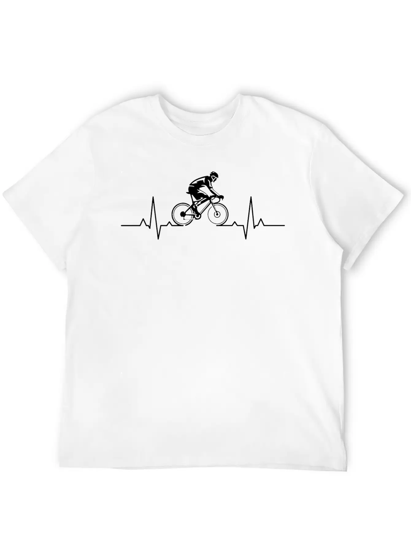 Life For Cycling Breathable Soft Cotton T-Shirt – Timeless Casual Look