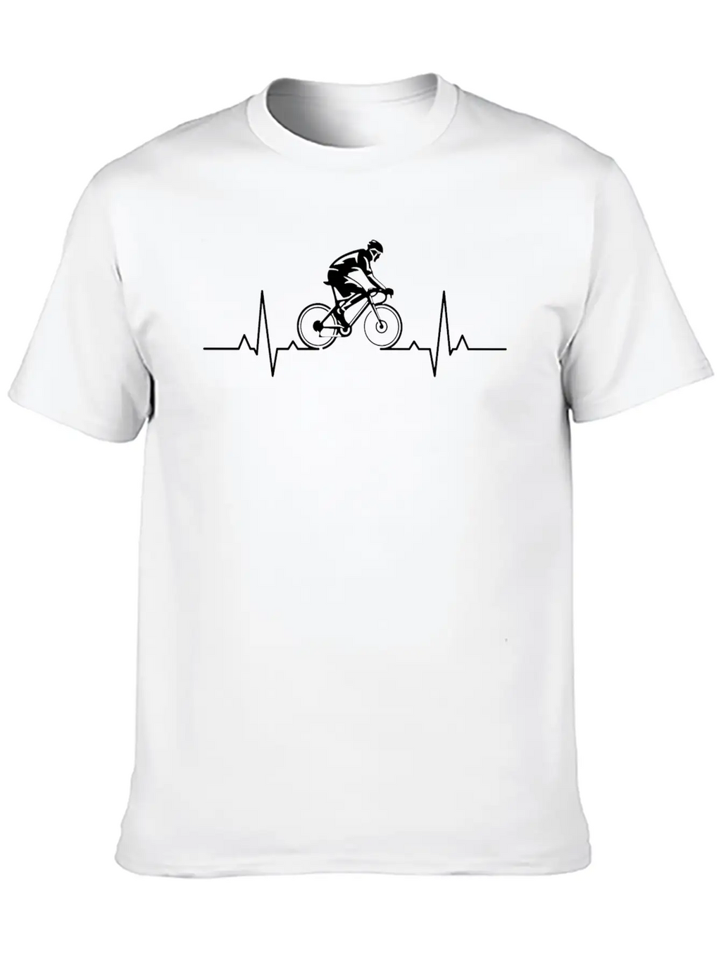 Life For Cycling Breathable Soft Cotton T-Shirt – Timeless Casual Look