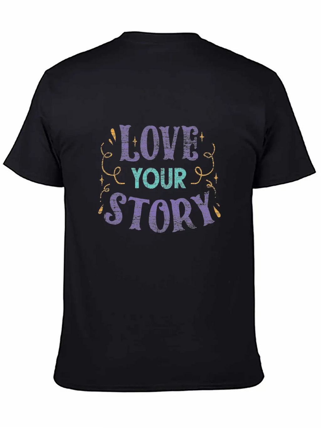 Life Happiness Love Casual Graphic T-Shirt – Simple And Comfortable Daily Wear