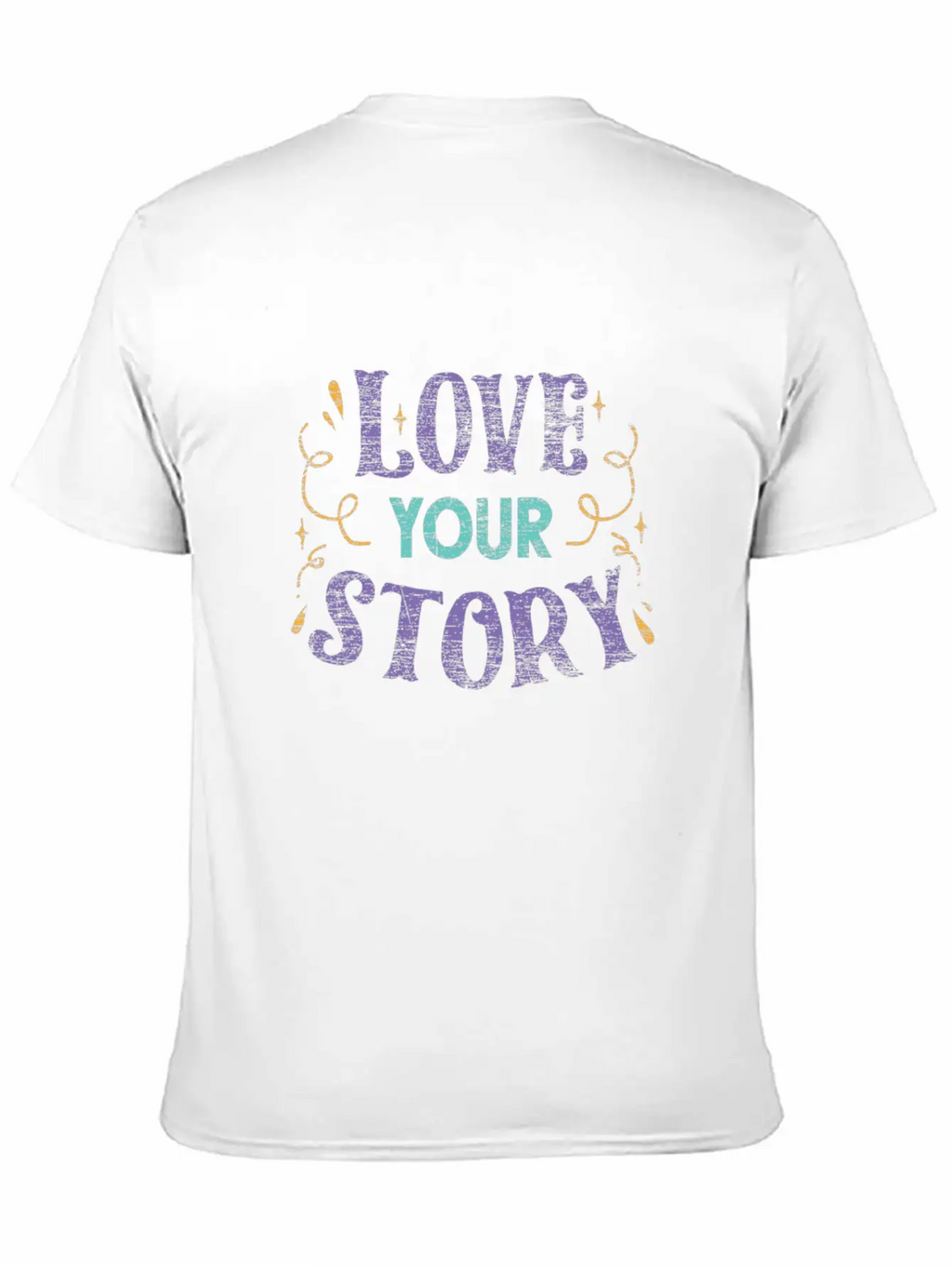 Life Happiness Love Casual Graphic T-Shirt – Simple And Comfortable Daily Wear