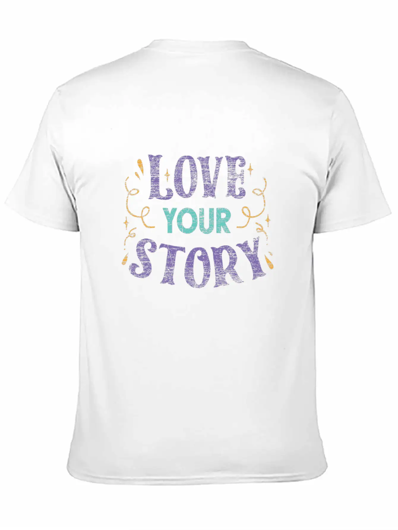 Life Happiness Love Casual Graphic T-Shirt – Simple And Comfortable Daily Wear