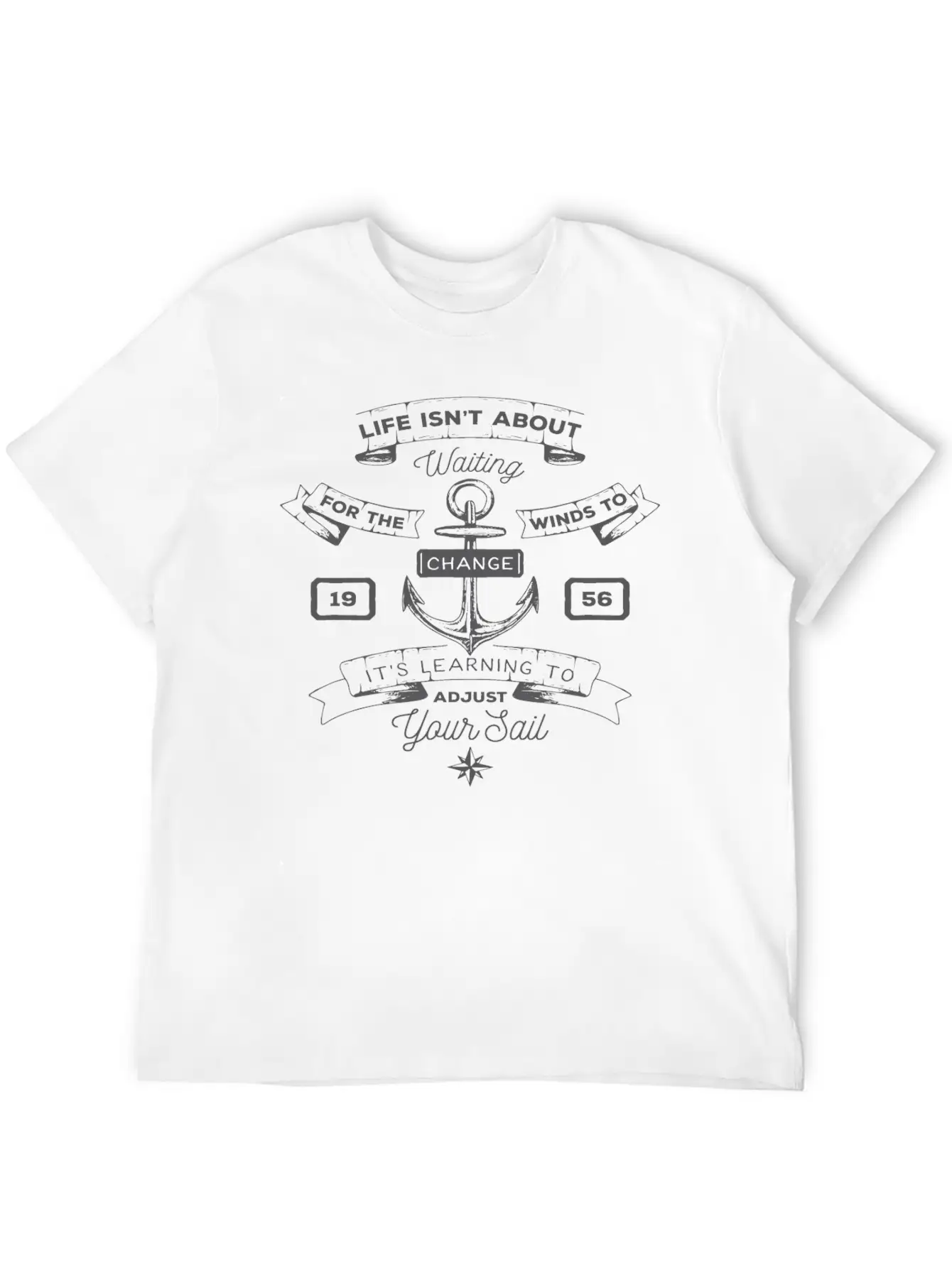 Life Is About 1956 Unisex Short Sleeve Soft Cotton T-Shirt – Casual Everyday Wear