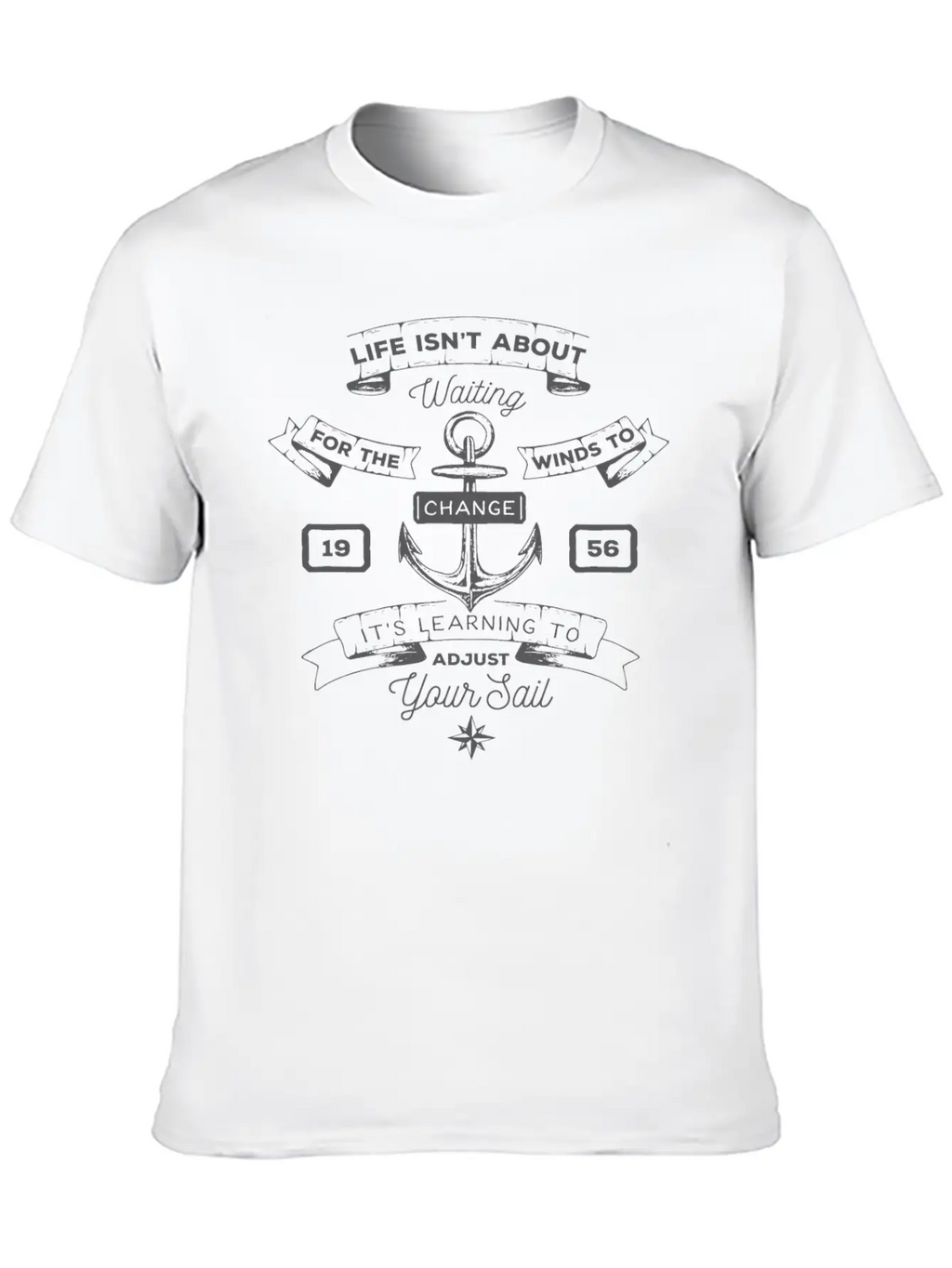 Life Is About 1956 Unisex Short Sleeve Soft Cotton T-Shirt – Casual Everyday Wear