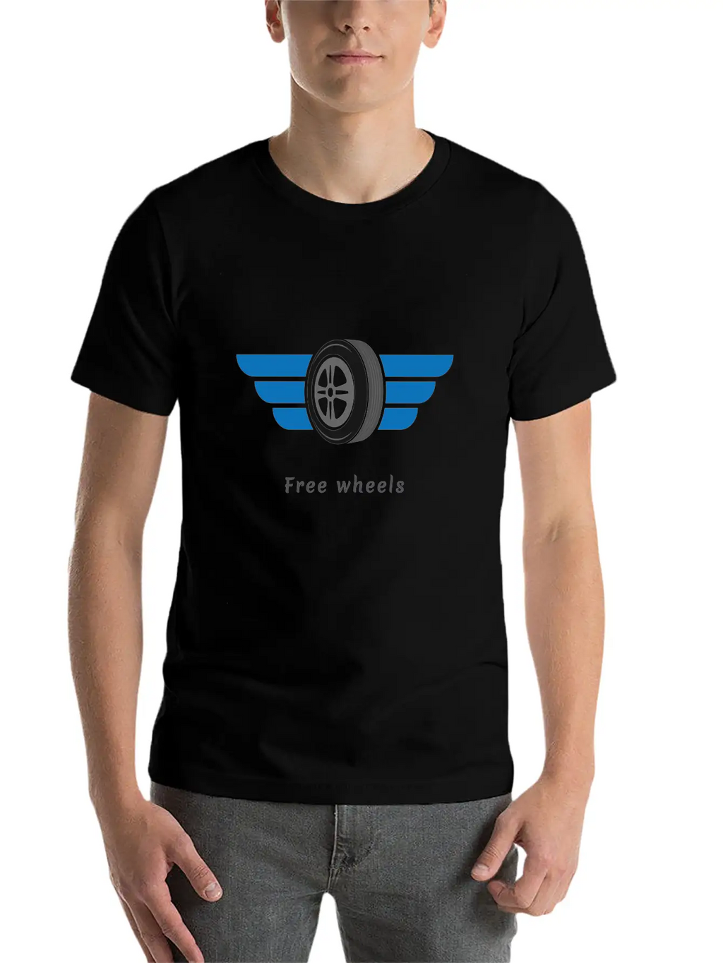 Life Needs Speed, Wheels, Breathable Soft Cotton T-Shirt – Timeless Casual Look
