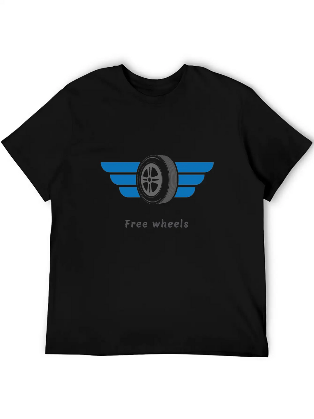Life Needs Speed, Wheels, Breathable Soft Cotton T-Shirt – Timeless Casual Look
