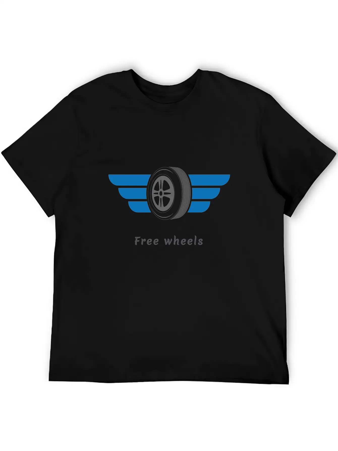 Life Needs Speed, Wheels, Breathable Soft Cotton T-Shirt – Timeless Casual Look