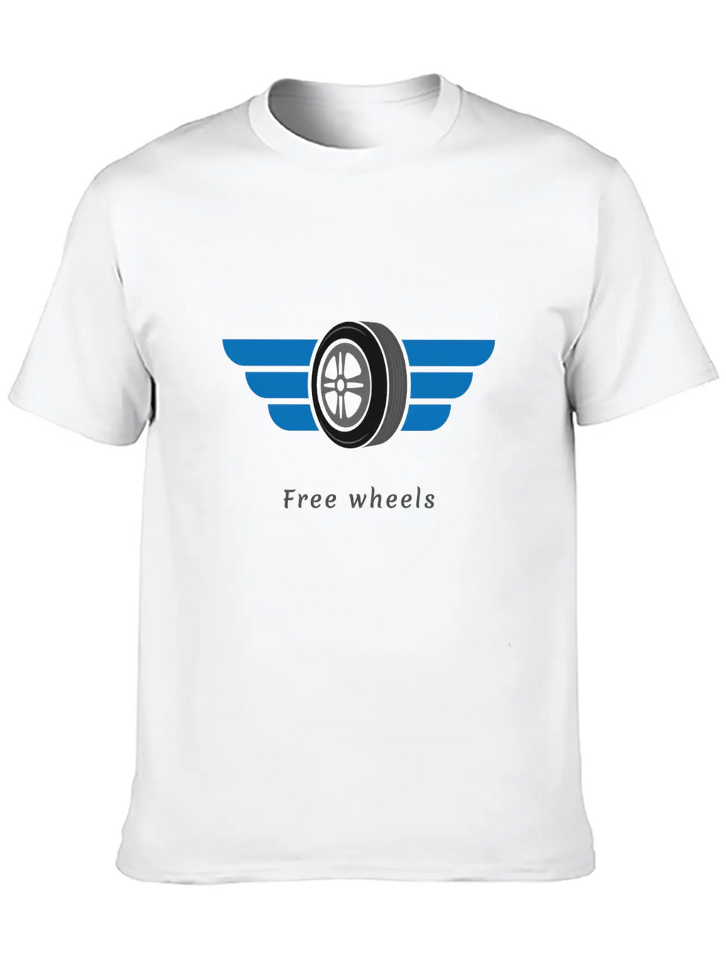 Life Needs Speed, Wheels, Breathable Soft Cotton T-Shirt – Timeless Casual Look
