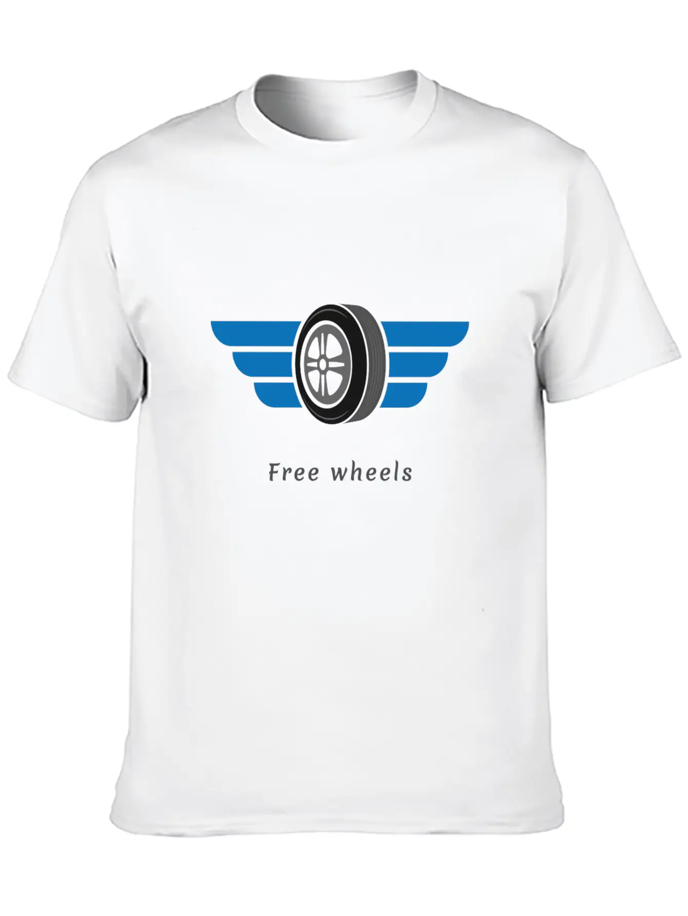 Life Needs Speed, Wheels, Breathable Soft Cotton T-Shirt – Timeless Casual Look