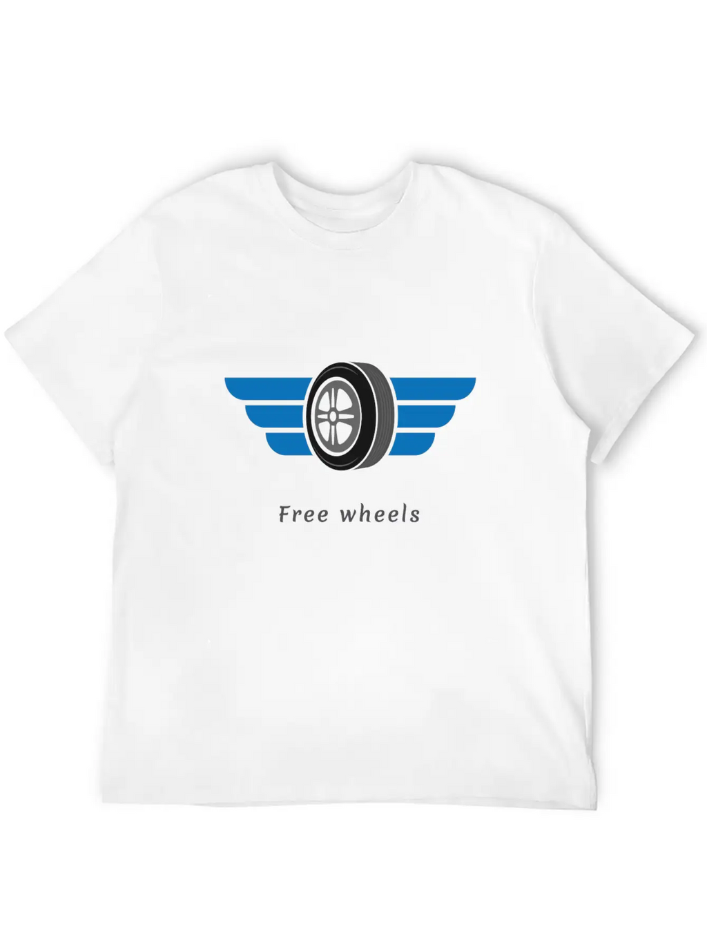 Life Needs Speed, Wheels, Breathable Soft Cotton T-Shirt – Timeless Casual Look