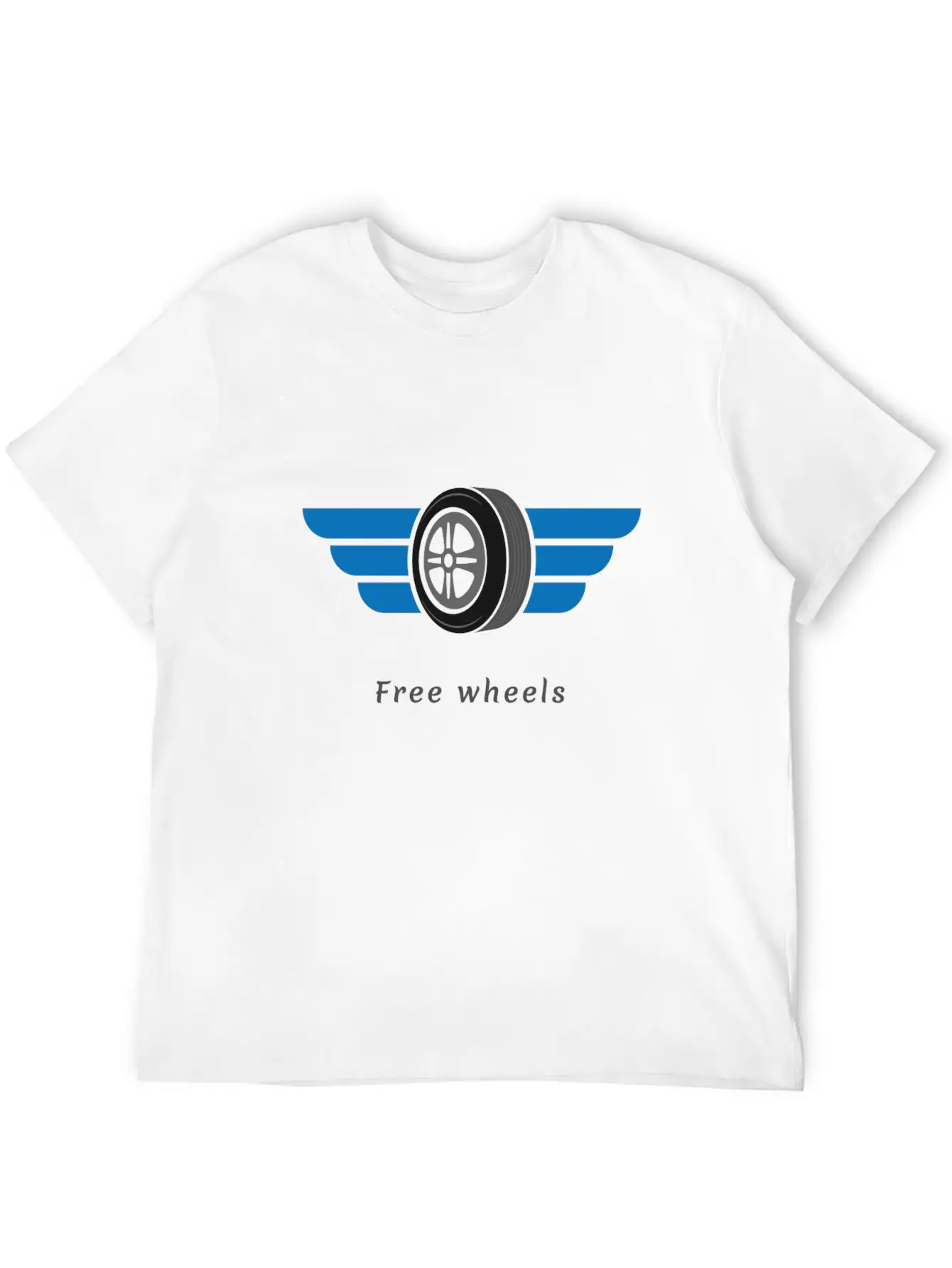 Life Needs Speed, Wheels, Breathable Soft Cotton T-Shirt – Timeless Casual Look