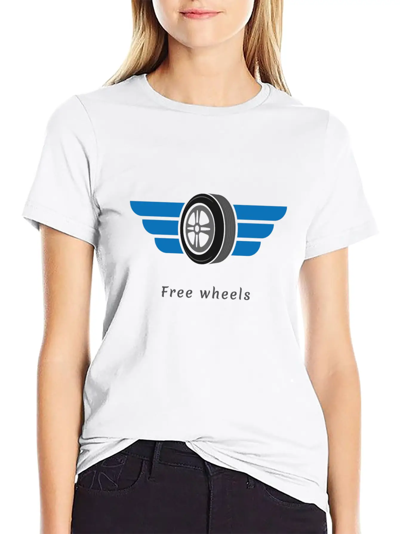 Life Needs Speed, Wheels, Breathable Soft Cotton T-Shirt – Timeless Casual Look