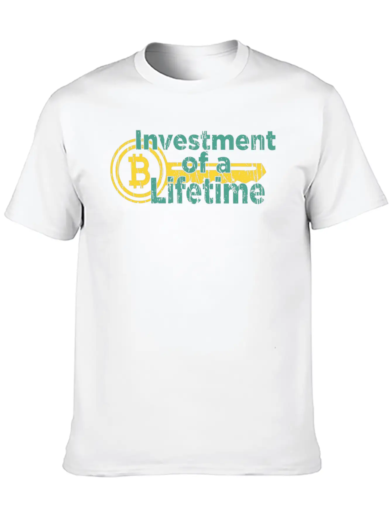 Lifetime Investment Crypto Bitcoin Classic Fit Graphic Tee For Daily Comfort – Unisex Cotton Shirt