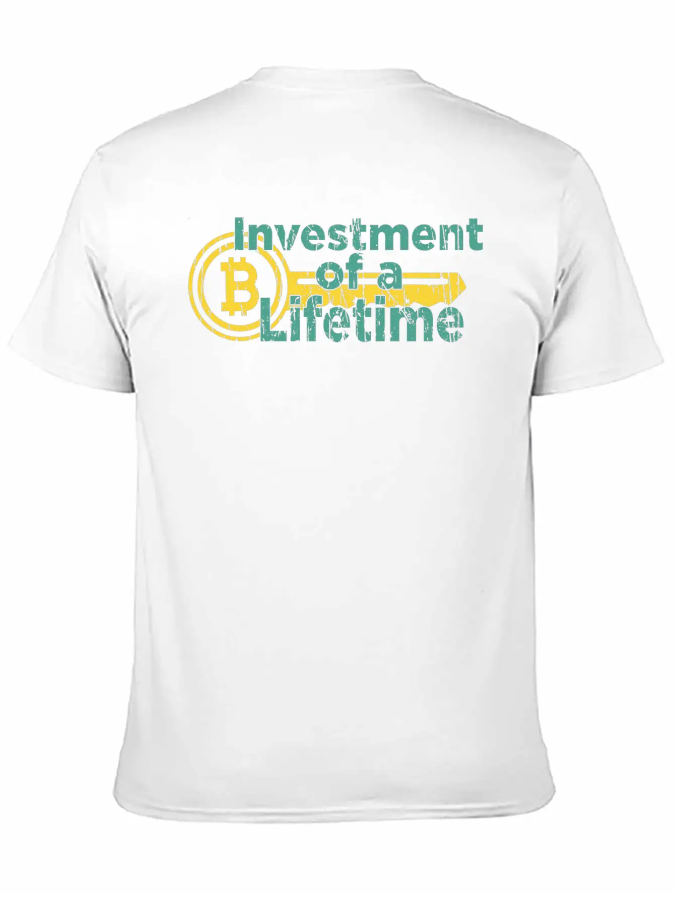 Lifetime Investment Crypto Bitcoin Classic Fit Graphic Tee For Daily Comfort – Unisex Cotton Shirt