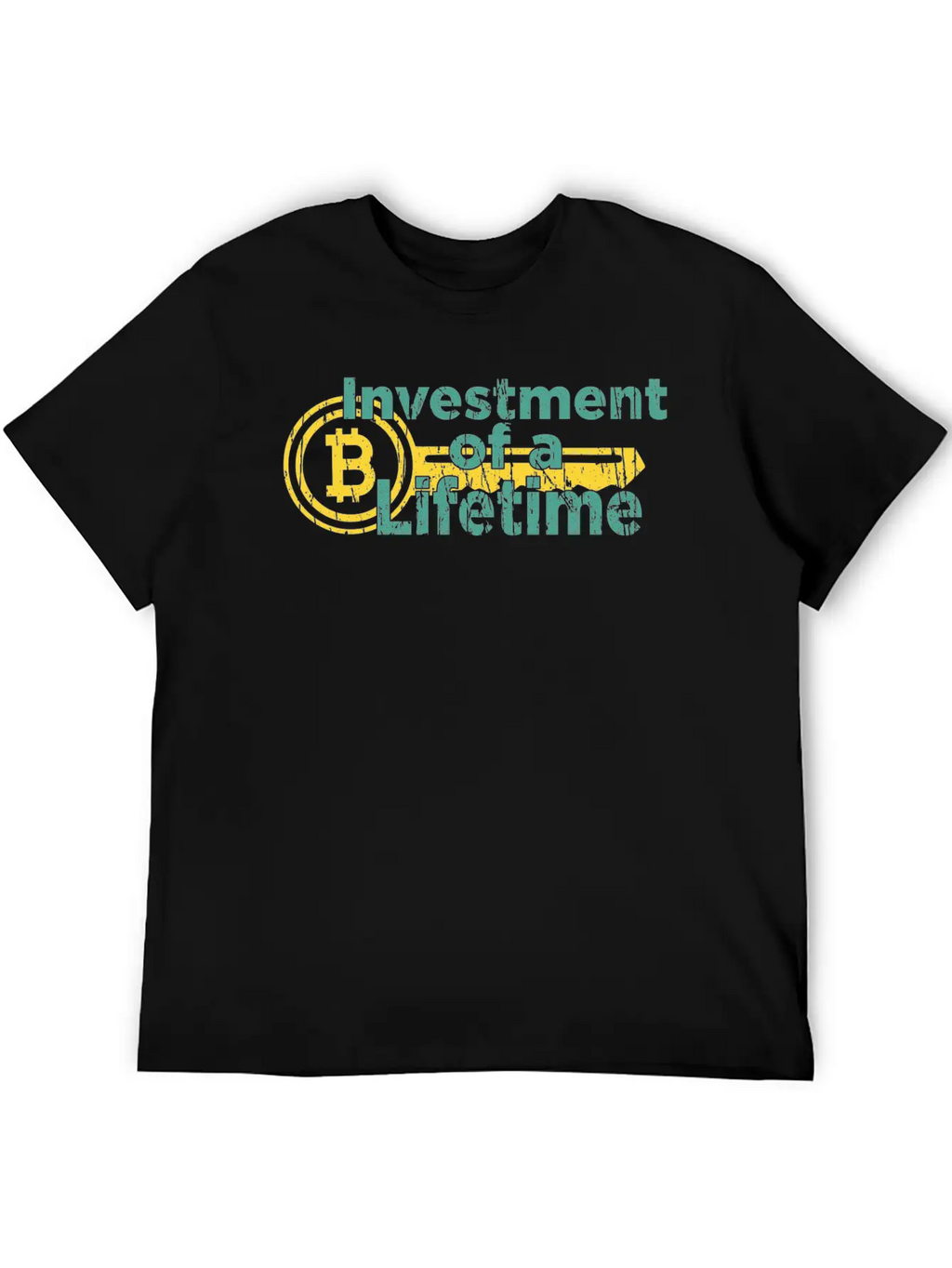 Lifetime Investment Crypto Bitcoin Classic Fit Graphic Tee For Daily Comfort – Unisex Cotton Shirt