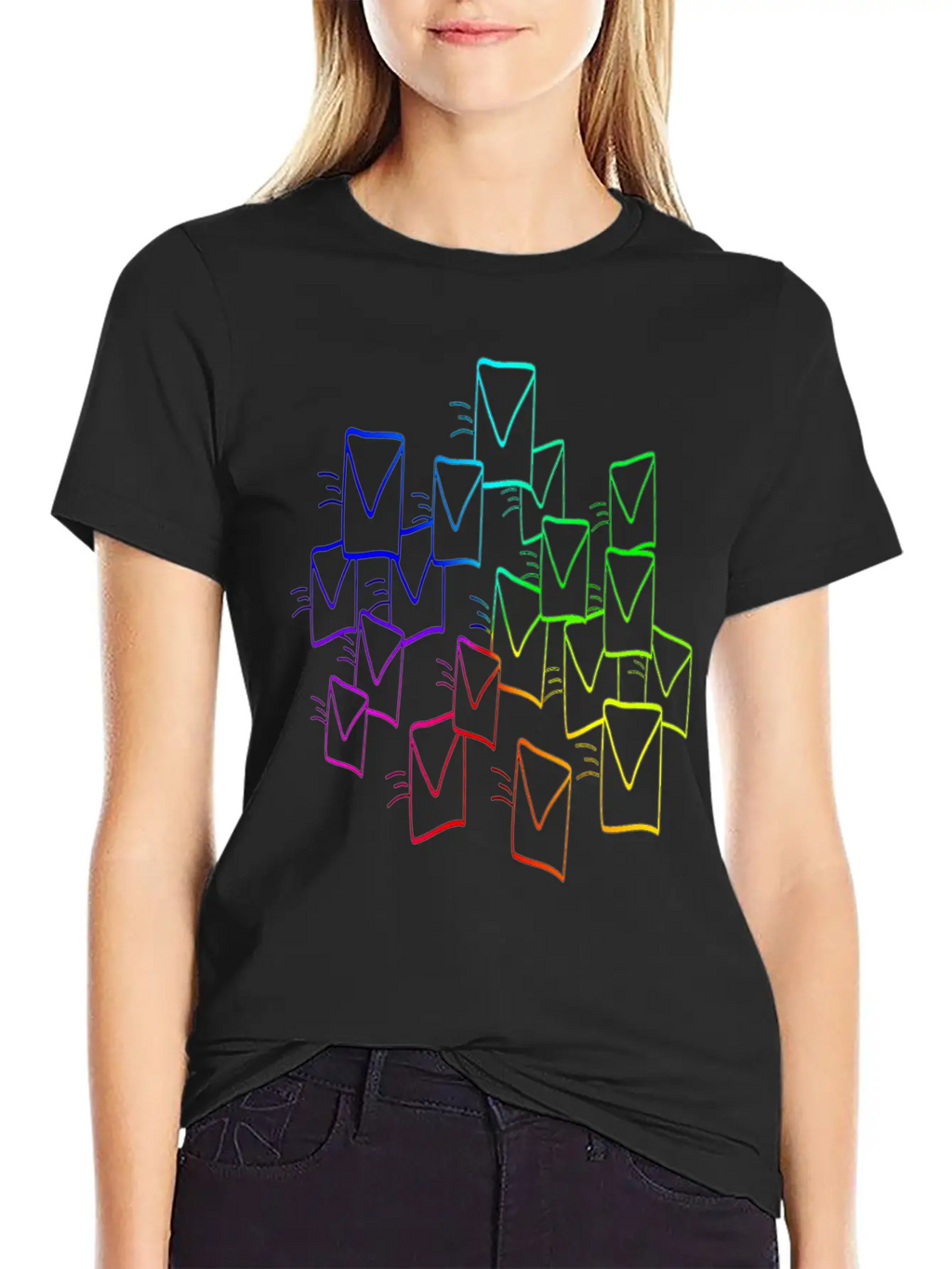 Light Messages Unisex Casual T-Shirt – Clean Design For Daily Comfort