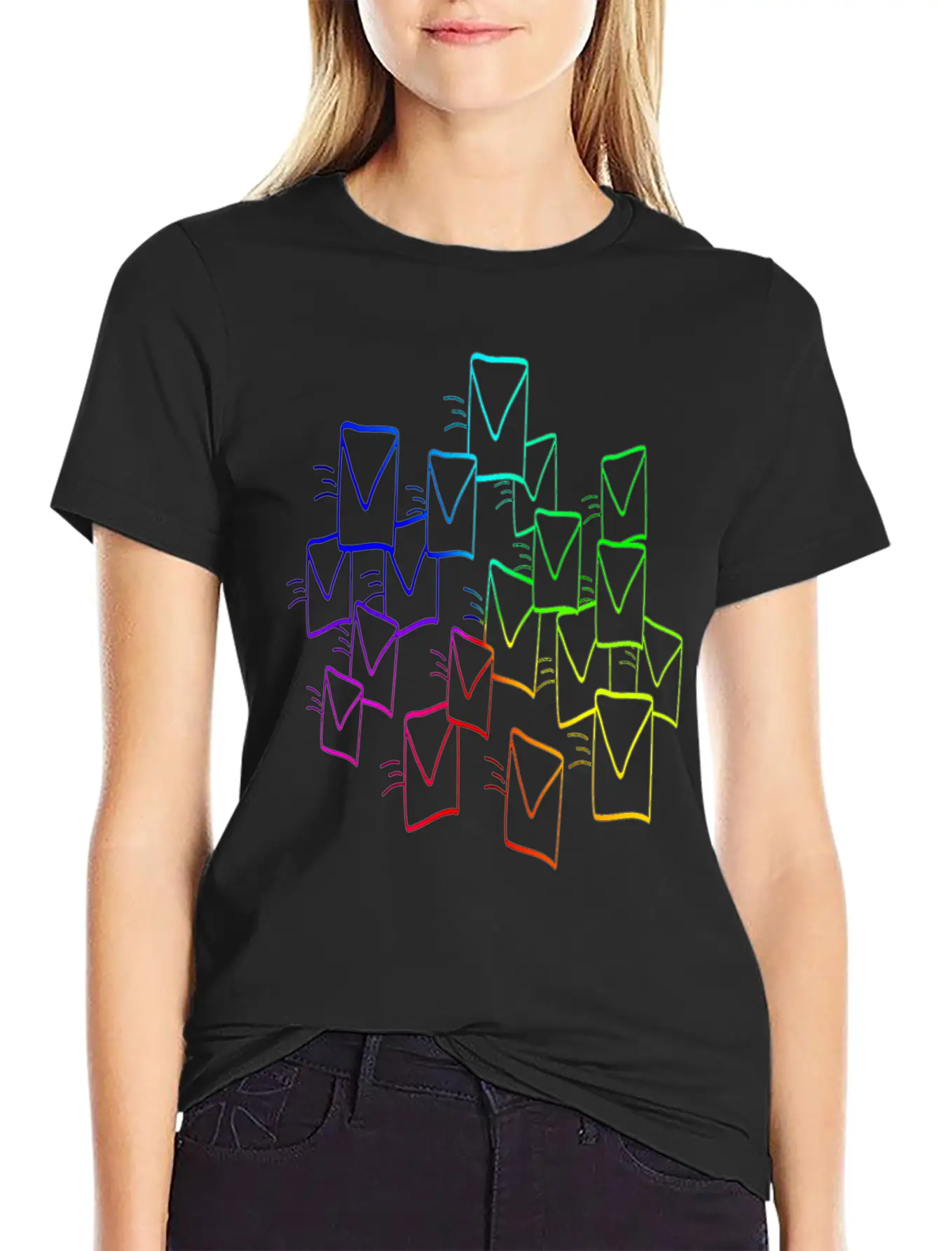 Light Messages Unisex Casual T-Shirt – Clean Design For Daily Comfort