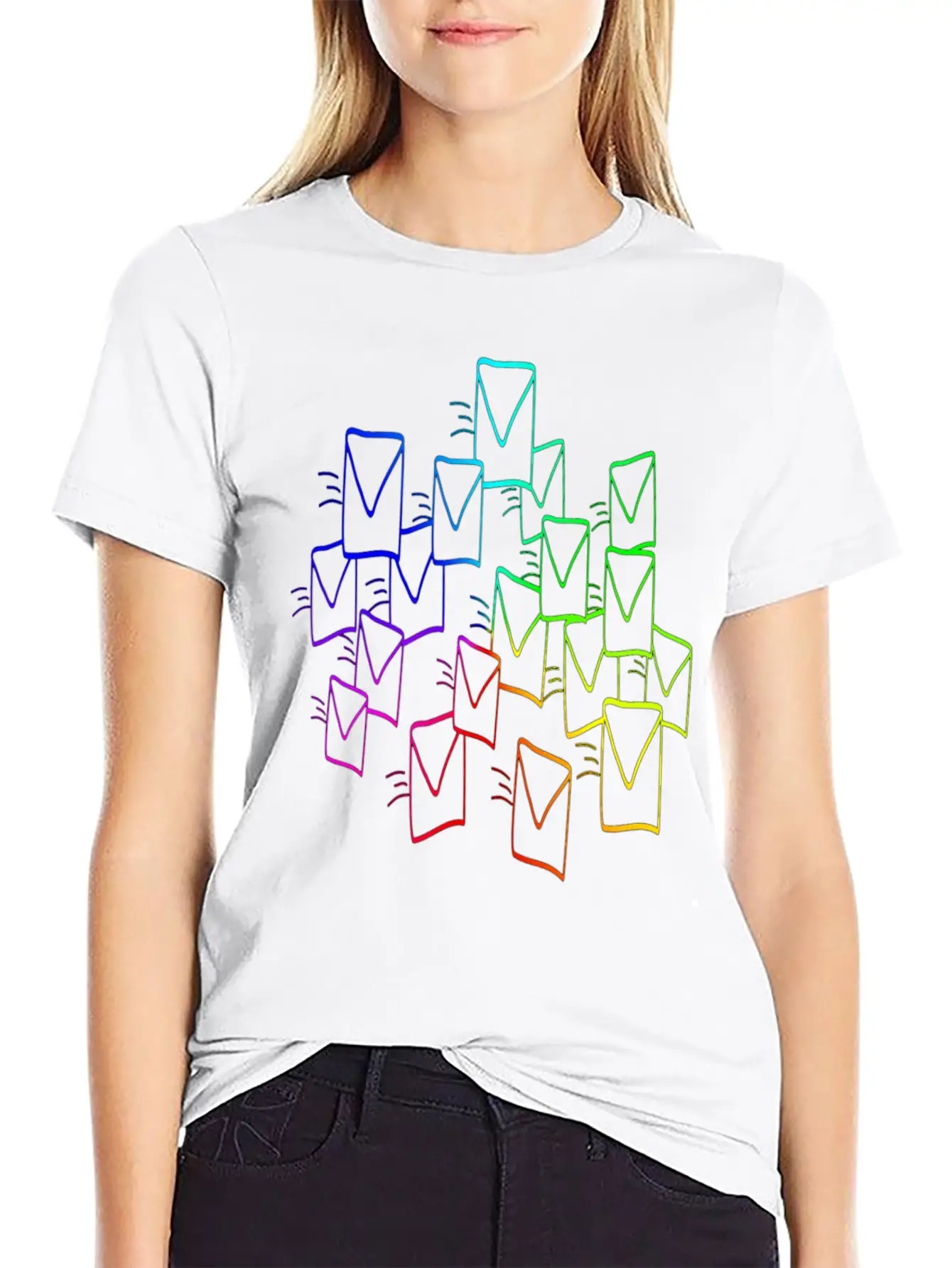 Light Messages Unisex Casual T-Shirt – Clean Design For Daily Comfort