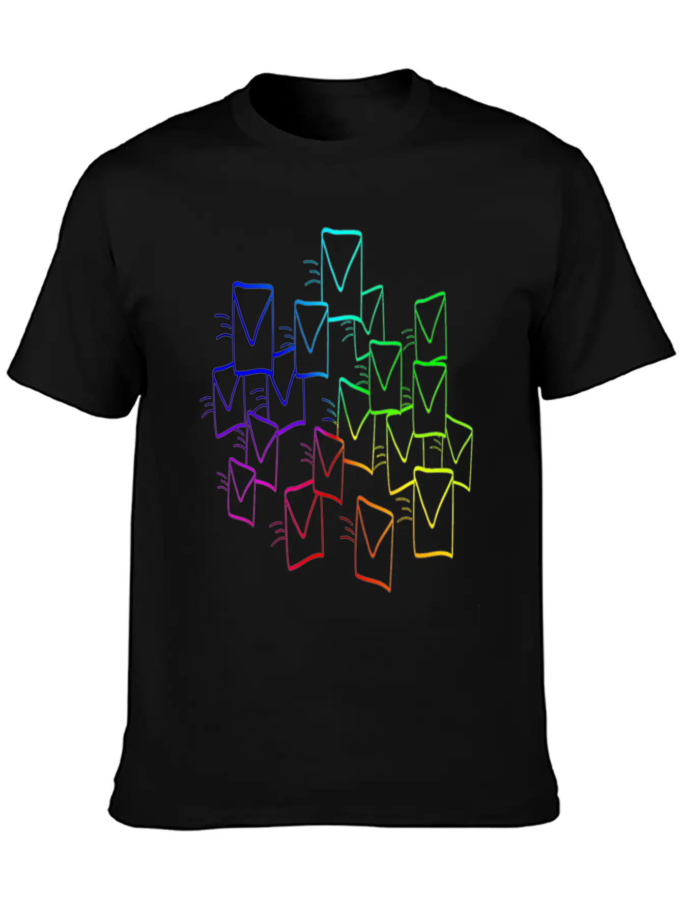 Light Messages Unisex Casual T-Shirt – Clean Design For Daily Comfort