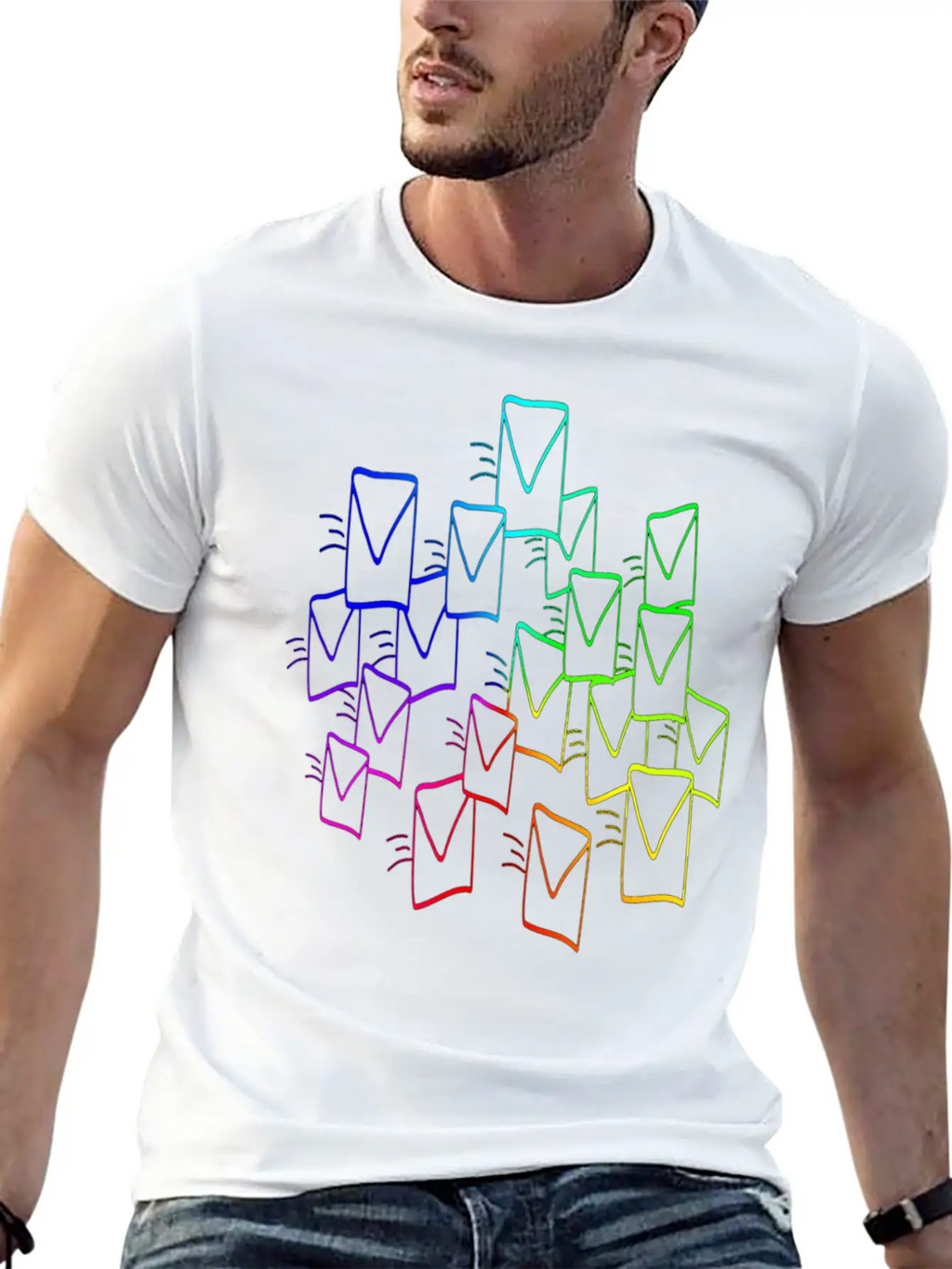 Light Messages Unisex Casual T-Shirt – Clean Design For Daily Comfort