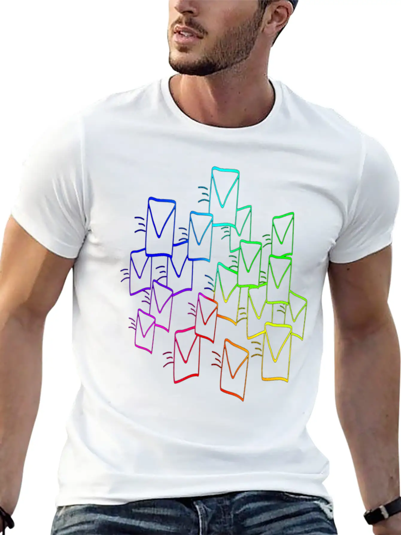 Light Messages Unisex Casual T-Shirt – Clean Design For Daily Comfort