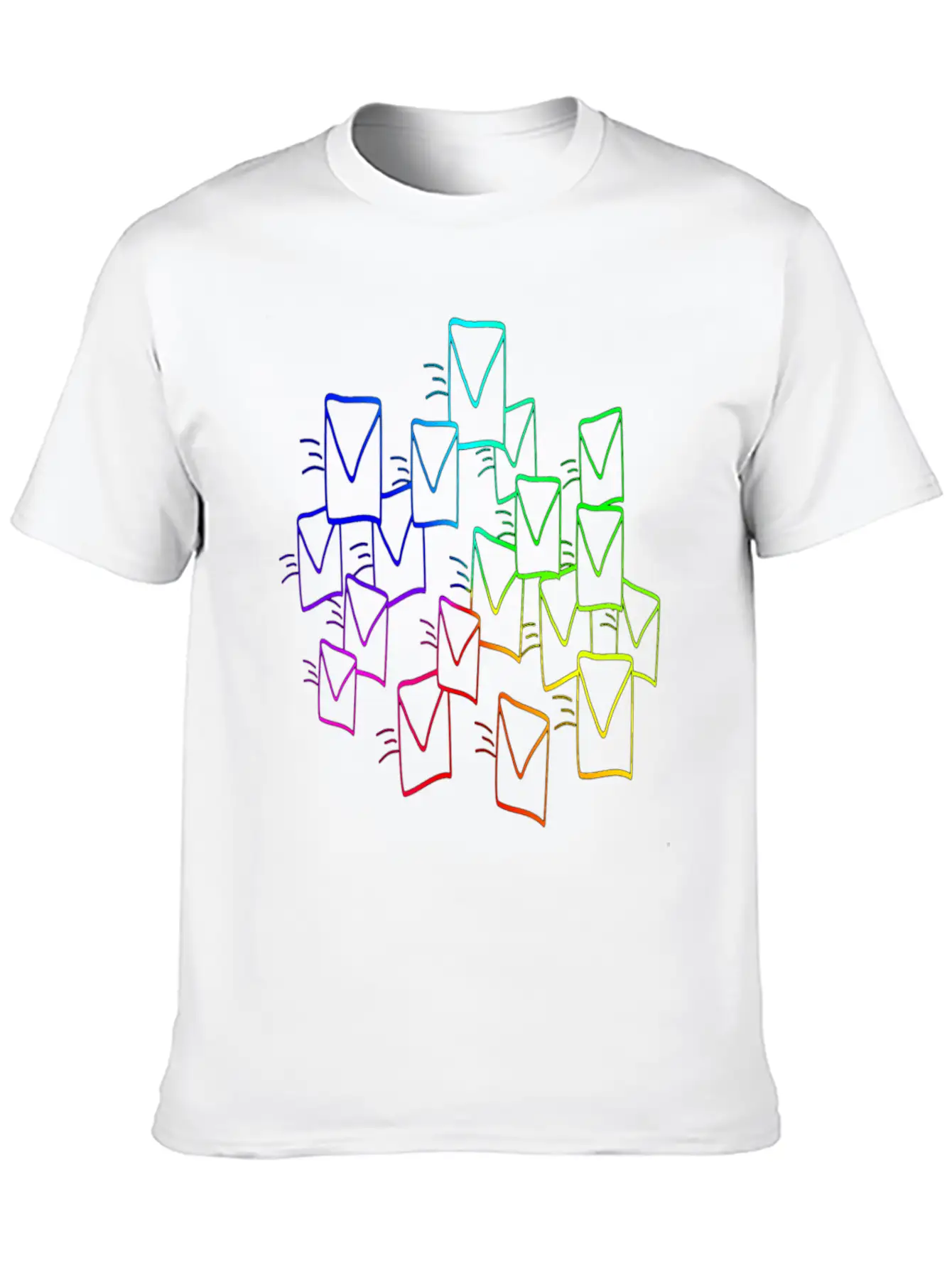 Light Messages Unisex Casual T-Shirt – Clean Design For Daily Comfort