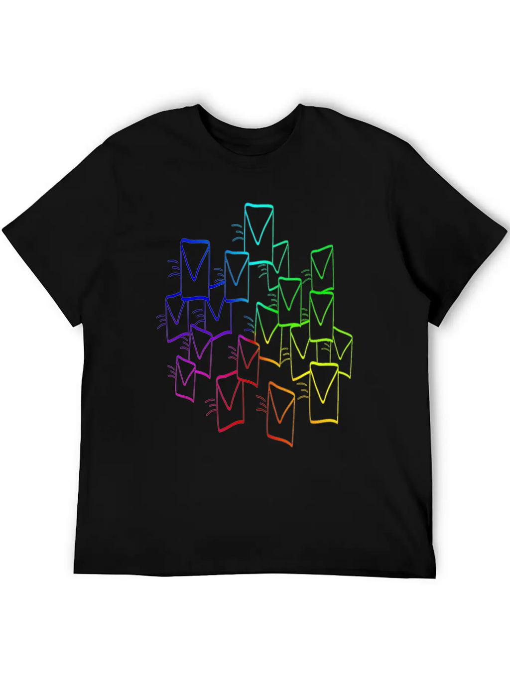 Light Messages Unisex Casual T-Shirt – Clean Design For Daily Comfort