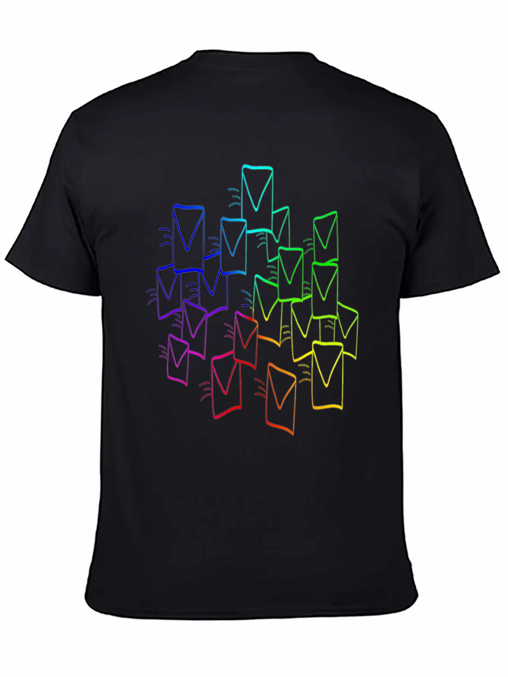 Light Messages Unisex Casual T-Shirt – Clean Design For Daily Comfort