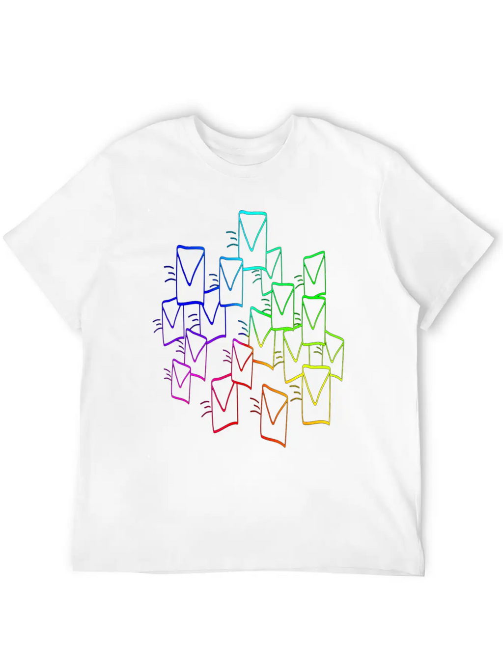 Light Messages Unisex Casual T-Shirt – Clean Design For Daily Comfort